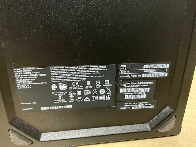 Hp proliant microserver gen10 plus server - afbeelding 2 van  3