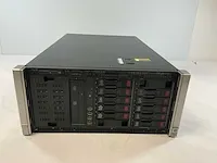 Hp proliant ml350p gen 8, xeon(r) cpu e5-2670 v2, 48 gb ram, 20 tb ssd tower server - afbeelding 1 van  8