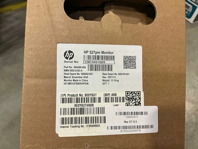 Hp series 5 pro 527pm 27-inch monitor - afbeelding 2 van  2