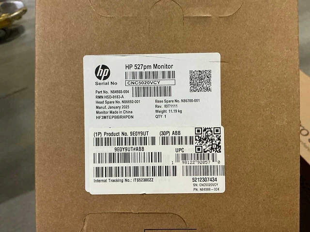 Hp series 5 pro 527pm 27-inch monitor - afbeelding 2 van  2