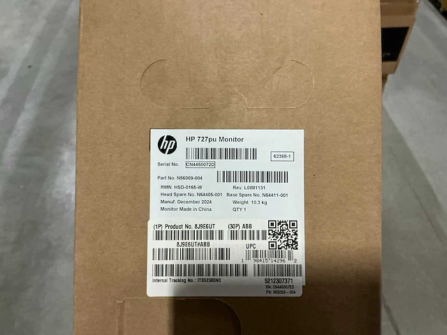 Hp series 7 pro 727pu monitor - afbeelding 2 van  2