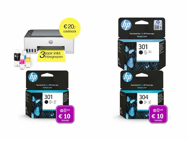 Hp smart tank 5105 - all-in-one printer en inkt - afbeelding 1 van  2