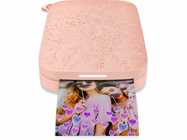 Hp sprocket new edition mobiele fotoprinter blush - afbeelding 1 van  5