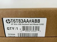 Hp (t6t83aa#abb), hp slim usb keyboard and mouse euro (new) (7x) - afbeelding 5 van  5