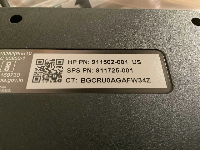 Hp tpc-c001k toetsenbord (10x) - afbeelding 4 van  6