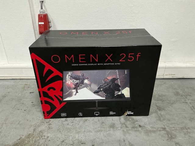 Hp x 25f monitor - afbeelding 2 van  3