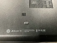 Hp z-book15 laptop - afbeelding 4 van  5