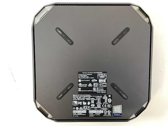 Hp z2 g4, core(tm) i7 8th gen, 32 gb ram, 512 gb nvme, nvidia quadro p1000 4 gb mini workstation - afbeelding 8 van  8