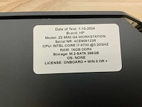 Hp z2 mini g4 workstation (i7) desktop - afbeelding 6 van  7