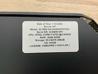 Hp z2 mini g4 workstation (i7) desktop - afbeelding 7 van  7