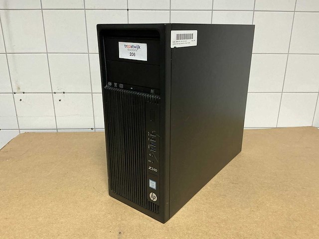 Hp z240 - e3-1245 v5 desktop - afbeelding 1 van  7