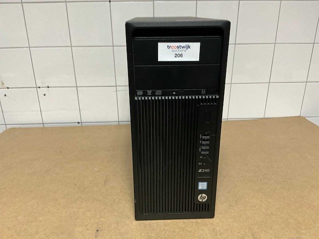 Hp z240 - e3-1245 v5 desktop - afbeelding 3 van  7