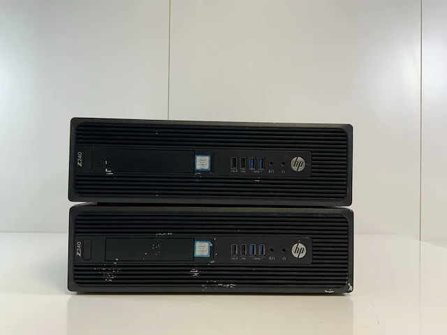 Hp z240 sff, core(tm) i7 6th gen, 32 gb ram, 512 gb ssd desktops (2x) - afbeelding 1 van  5