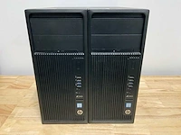 Hp z240 workstation (xeon) desktop (2x) - afbeelding 1 van  7