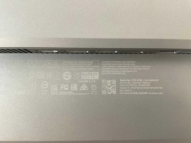Hp (z27u) 27”, 2560x1440 (qhd) ips monitor - afbeelding 6 van  6