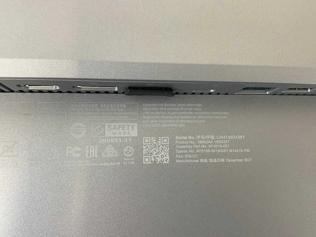 Hp (z27u g3) 27”, 2560x1440 (qhd) ips monitor - afbeelding 9 van  10