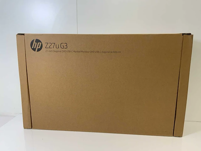 Hp (z27u g3) 27”, 2560x1440 (qhd) ips monitor - afbeelding 1 van  10
