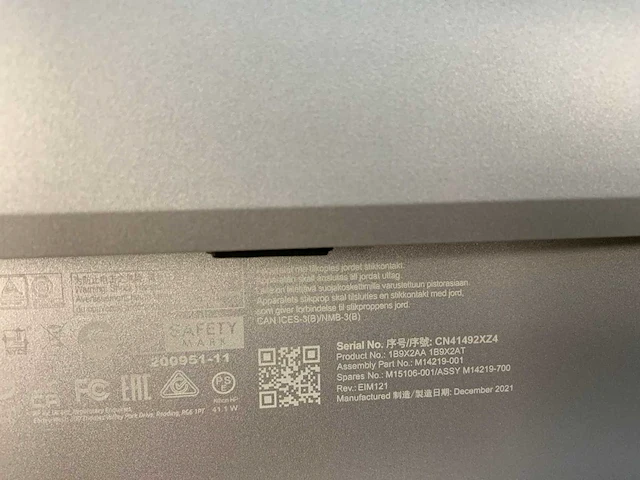 Hp (z27u g3) 27”, 2560x1440 (qhd) ips monitor - afbeelding 10 van  10