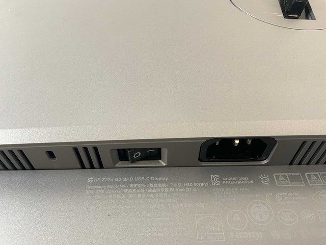 Hp (z27u g3) 27", 2560x1440 (qhd) ips monitor - afbeelding 5 van  6