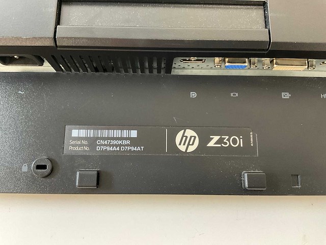 Hp (z30i) 30”, 2560x1600 (wqxga) ips monitor - afbeelding 6 van  6