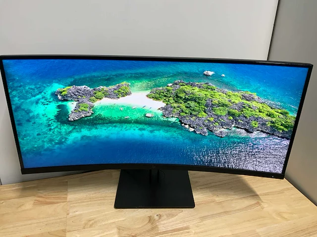 Hp z38(curved) monitor - afbeelding 1 van  5
