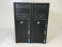 Hp z420, xeon(r) e5-1620, 8 gb ram, 120 gb sdd, nvidia quadro 2000 1 gb workstations (2x) - afbeelding 1 van  12