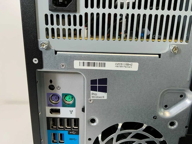 Hp z420, xeon(r) e5-1650, 16 gb ram, 1 tb hdd, nvidia quadro k1200 4 gb workstations (2x) - afbeelding 12 van  13