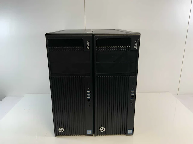 Hp z440, xeon(r) e5-1650 v4, 64 gb ram, 512 gb nvme, nvidia quadro k1200 4 gb workstations (2x) - afbeelding 1 van  8