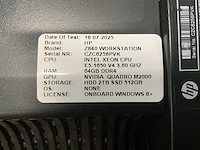 Hp z840 workstation(xeon) desktop - afbeelding 8 van  8