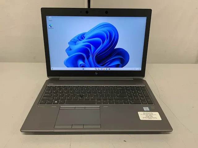 Hp zbook 15 g5 (i7-gen8) laptop - afbeelding 1 van  8
