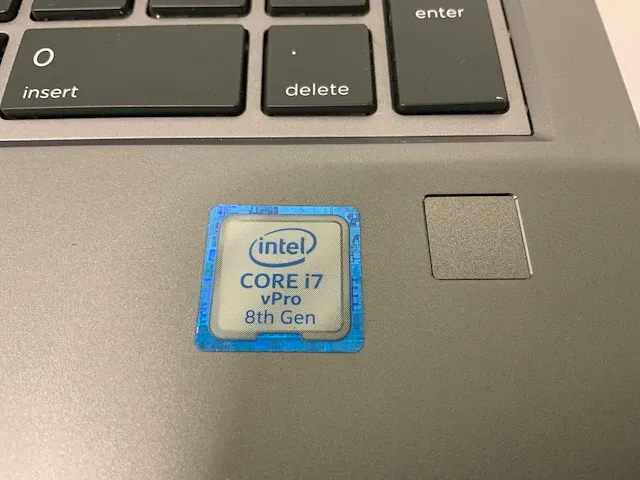 Hp zbook 15 g5 (i7 gen8) laptop - afbeelding 9 van  11