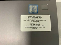 Hp zbook 15 g5 (i7) laptop - afbeelding 8 van  8