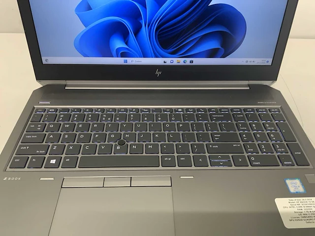 Hp zbook 15 g6 (i9-gen9) laptop - afbeelding 2 van  8