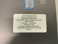 Hp zbook 15 g6 (i9-gen9) laptop - afbeelding 8 van  8