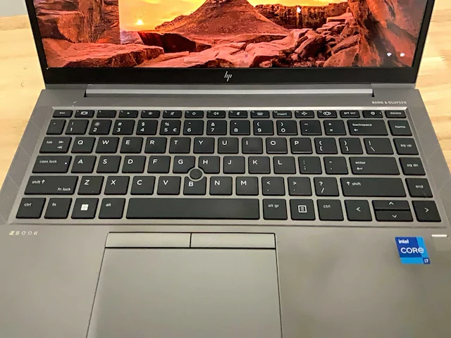 Hp zbook firefly 14 g8 laptop - afbeelding 2 van  8