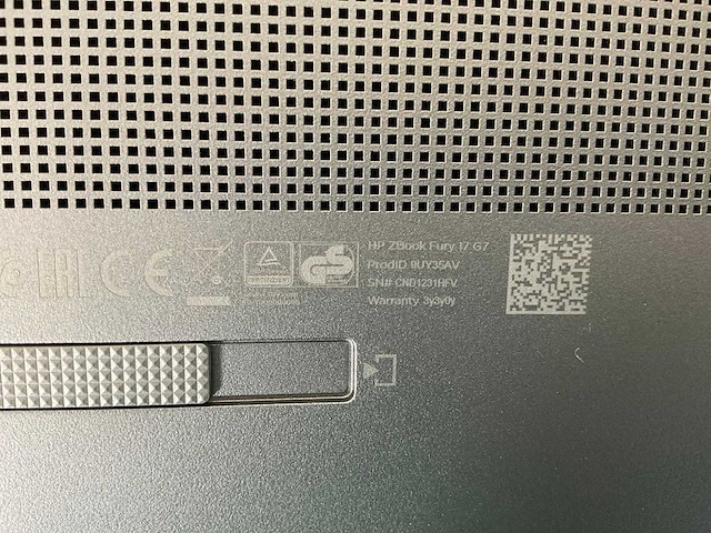 Hp zbook fury g7 17”, core(tm) i7 10th gen, 32 gb ram, 1x 1 tb nvme - 1x 2 tb hdd, nvidia quadro t2000 mobile 4 gb mobile workstation - afbeelding 7 van  7