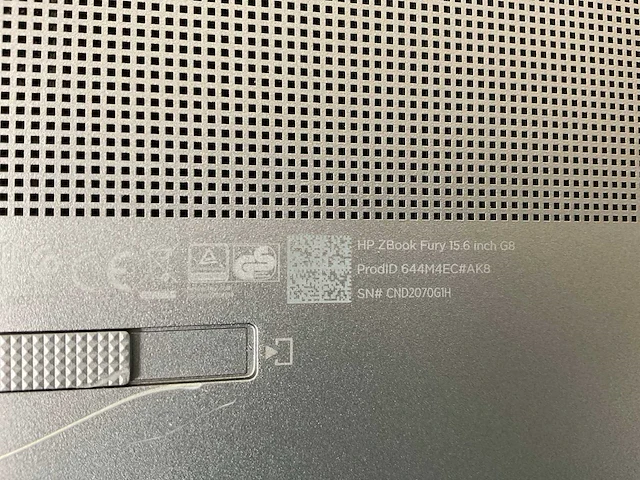 Hp zbook fury g8 15.5”, core(tm) i7 11th gen, 32 gb ram, 512 gb nvme, nvidia t1200 laptop 4 gb mobile workstation - afbeelding 8 van  8