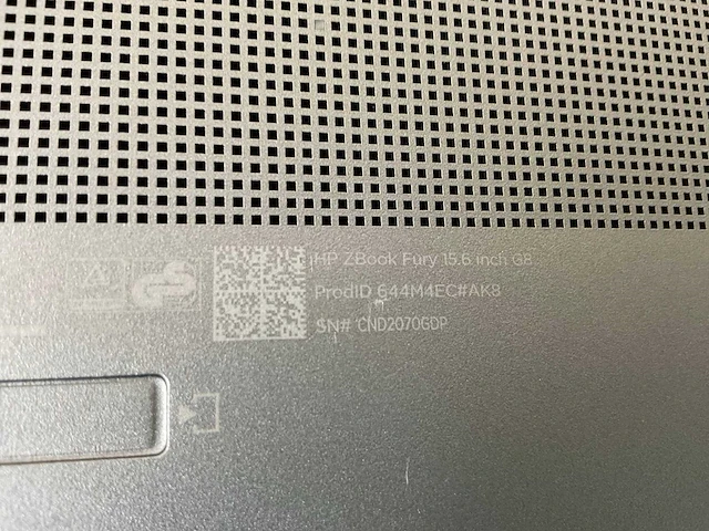 Hp zbook fury g8 15.5”, core(tm) i7 11th gen, 32 gb ram, 512 gb nvme, nvidia t1200 laptop 4 gb mobile workstation - afbeelding 8 van  9