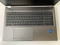 Hp zbook fury g8 15.5”, core(tm) i7 11th gen, 32 gb ram, 512 gb nvme, nvidia t1200 laptop 4 gb mobile workstation - afbeelding 4 van  8