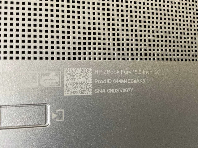 Hp zbook fury g8 15.5”, core(tm) i7 11th gen, 32 gb ram, 512 gb nvme, nvidia t1200 laptop 4 gb mobile workstation - afbeelding 8 van  8