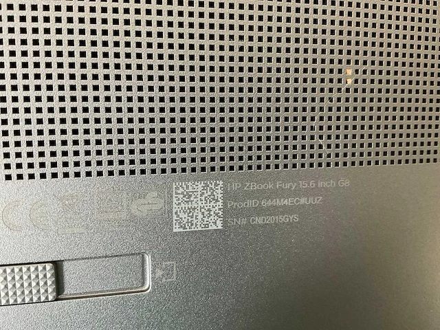 Hp zbook fury g8 15.5”, core(tm) i7 11th gen, 32 gb ram, 512 gb nvme, nvidia t1200 laptop 4 gb mobile workstation - afbeelding 8 van  8