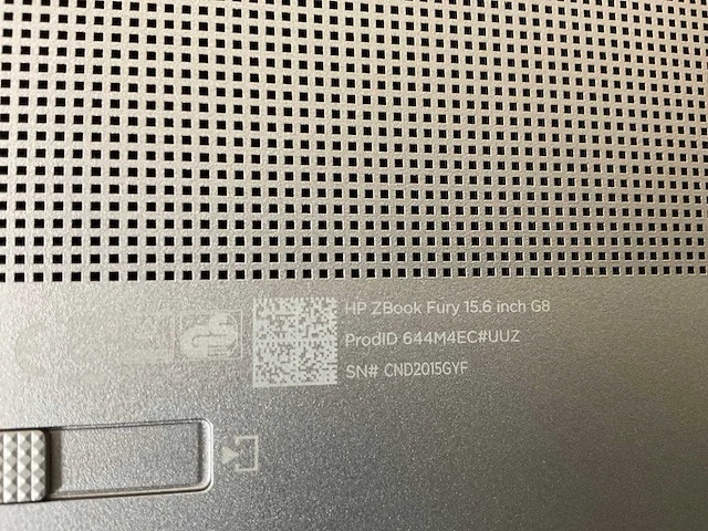 Hp zbook fury g8 15.5”, core(tm) i7 11th gen, 32 gb ram, 512 gb nvme, nvidia t1200 laptop 4 gb mobile workstation - afbeelding 8 van  8