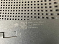 Hp zbook fury g8 15.5”, core(tm) i9 11th gen, 64 gb ram, 1 gb nvme, nvidia rtx a2000 4 gb mobile workstation - afbeelding 6 van  6