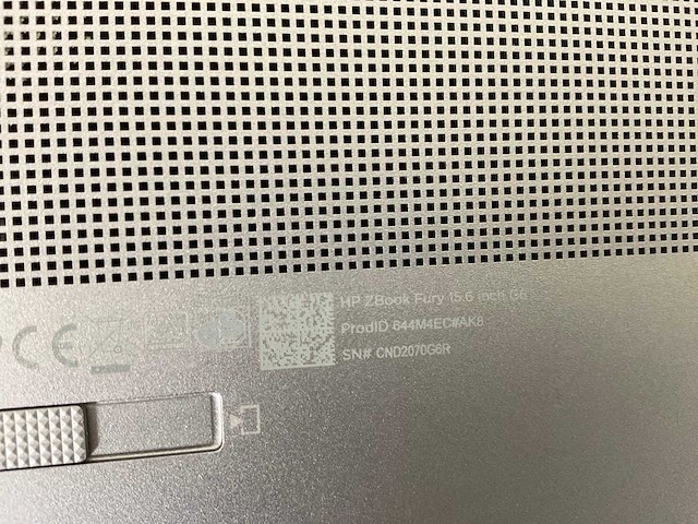 Hp zbook fury g8 15.6”, core(tm) i7 11th gen, 32 gb ram, 512 gb nvme, nvidia quadro t1200 4 gb mobile workstation - afbeelding 8 van  8