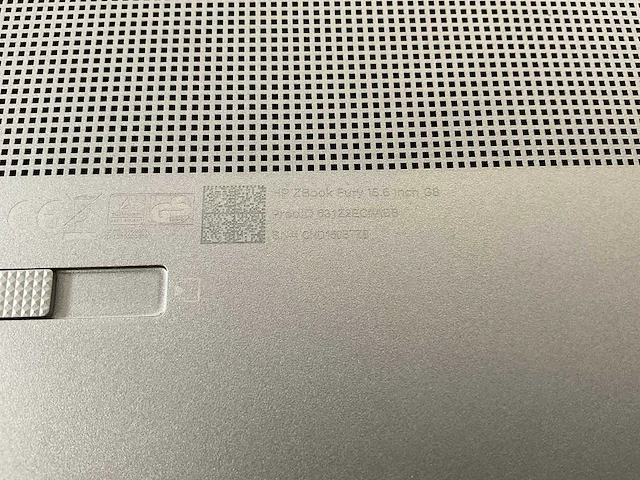 Hp zbook fury g8 15.6”, core(tm) i9 11th gen, 64 gb ram, 1 tb nvme, nvidia rtx a2000 4 gb mobile workstation - afbeelding 7 van  7