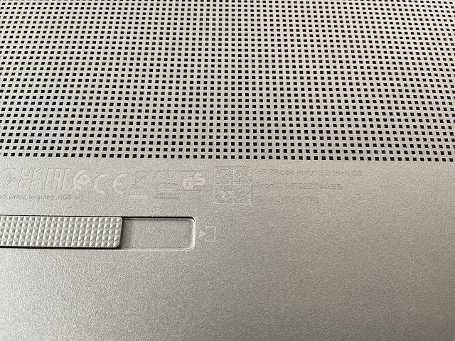 Hp zbook fury g8 15.6”, core(tm) i9 11th gen, 64 gb ram, 1 tb nvme, nvidia rtx a2000 4 gb mobile workstation - afbeelding 7 van  7