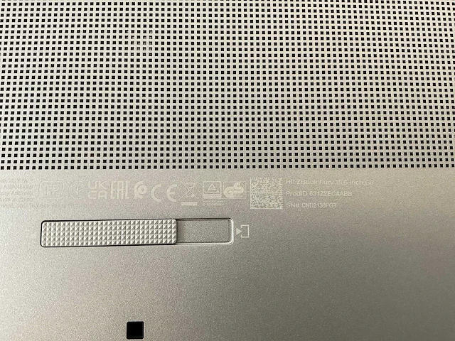 Hp zbook fury g8 15.6”, core(tm) i9 11th gen, 64 gb ram, 1 tb nvme, nvidia rtx a2000 4 gb mobile workstation - afbeelding 7 van  7