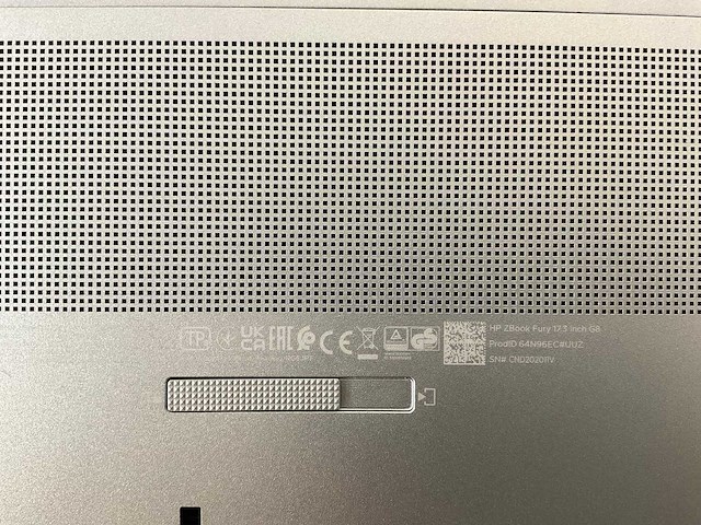 Hp zbook fury g8 17,3”, core(tm) i7 11th gen, 32 gb ram, 1 tb nvme, nvidia corp rtx a5000 16 gb mobile workstation - afbeelding 7 van  7