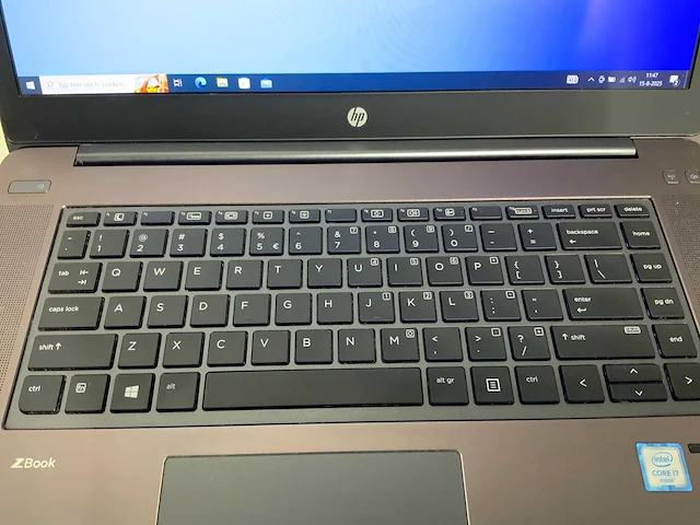 Hp zbook studio g3 laptop - afbeelding 3 van  8