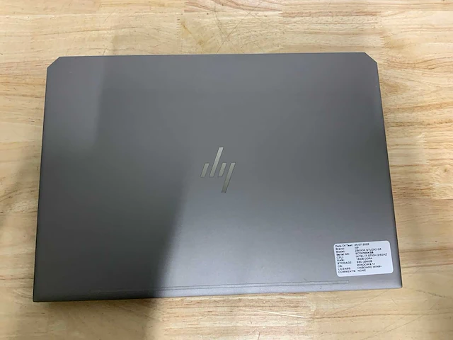 Hp zbook studio g5(i7) laptop - afbeelding 7 van  8